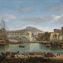 Gaspar van Wittel The Darsena, Naples