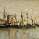la_rochelle__entreee_du_port_Corot