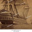 Santa Ana, the Spanish boat fleet at the Battle of Trafalgar 