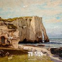 Gustave Courbet, Klify w Etretat