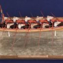 Admiral's Barge 37ft, circa 1750, model w skali 1:24