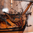 2009-10-03 - USNA Museum - 028 - British 6th Rate 20-Gun Ship of 1728 (figurehead) - _DSC7407-X2