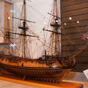 2009-10-03 - USNA Museum - 026 - British 6th Rate 20-Gun Ship of 1728 - _DSC7405-X2