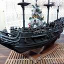 Black Pearl scratch build 1:72