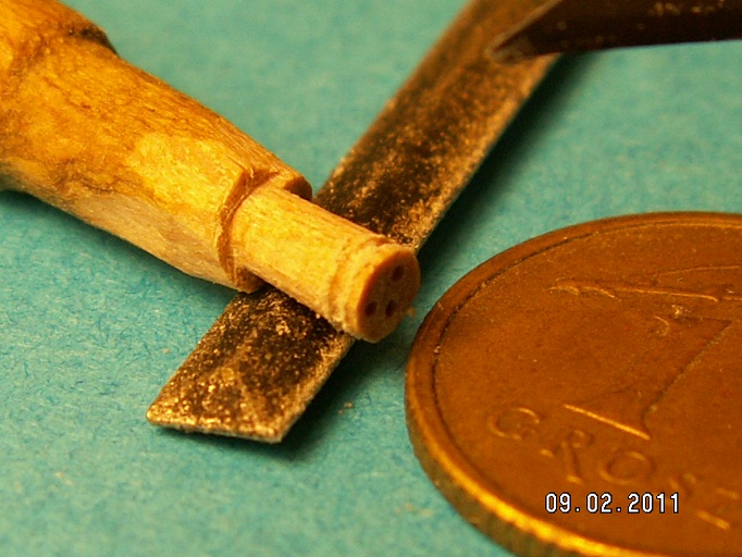 Krok 4: rowek na wantę