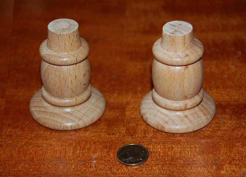 elementy podstawki buk wys. = 50 mm, ø=40 mm, &quot;baryłka&quot; ø=25 mm