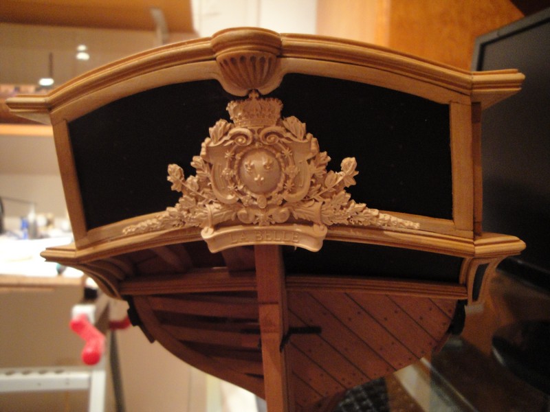 La Belle 2959.jpg (114.54 KiB) Przejrzano 7060 razy Pierwsza przymiarka na rufie