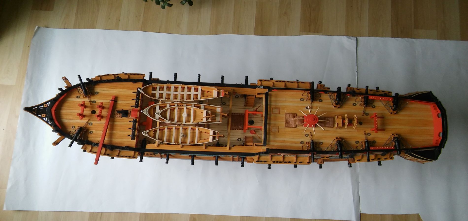 A tak obecnie wygląda cały model