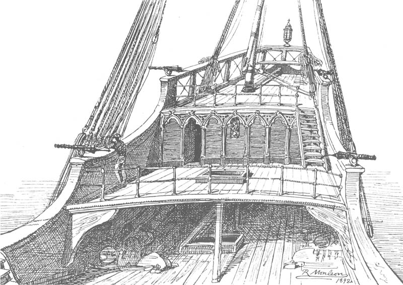 Rys.R. Monteon, 1892<br />Nao Santa Maria - Fernandez-Duro